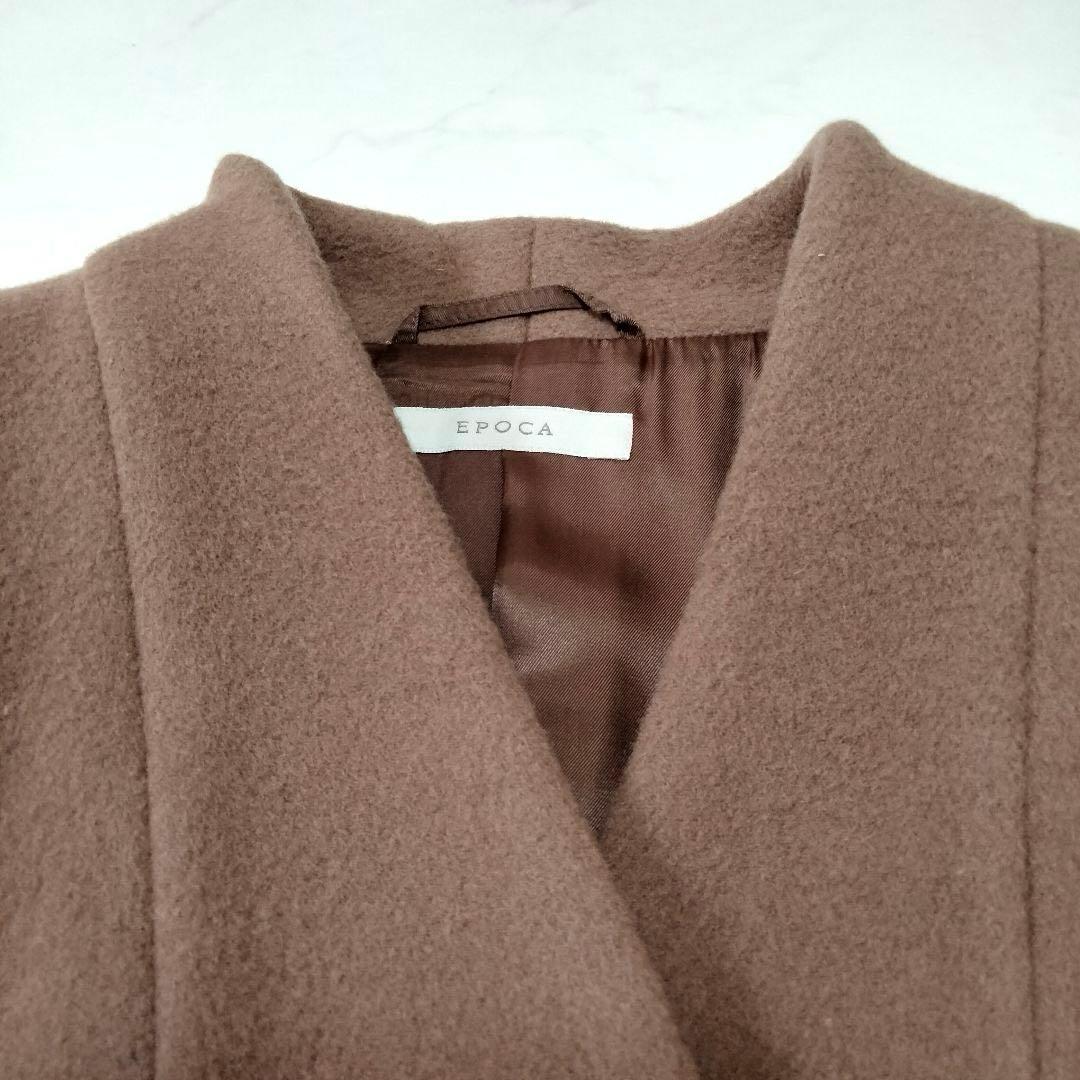 新品タグ付き　EPOCA/エポカ　カメリア エアリー　ウールロングコート