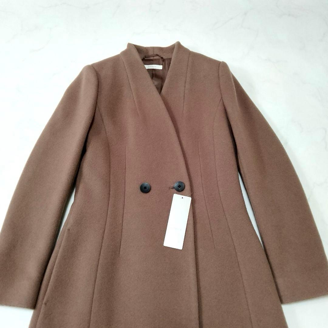 新品タグ付き　EPOCA/エポカ　カメリア エアリー　ウールロングコート