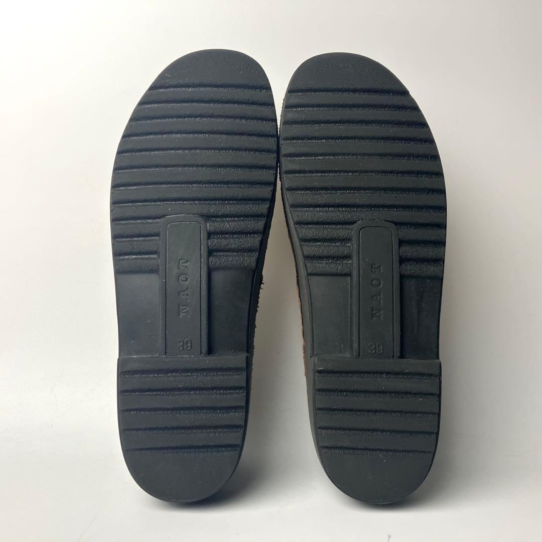 【美品】NAOT CLARA クララ　サイドジップ　コンフォートシューズ　39