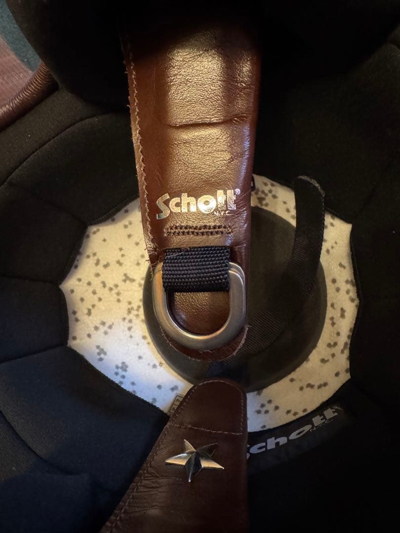 Schott ヘルメット アイボリー Mサイズ