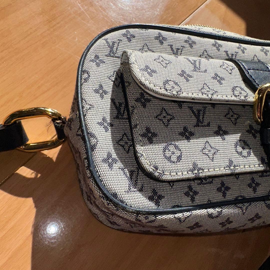 ショルダーバッグ グレー/ネイビー