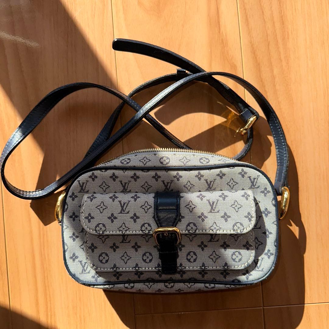 ショルダーバッグ グレー/ネイビー