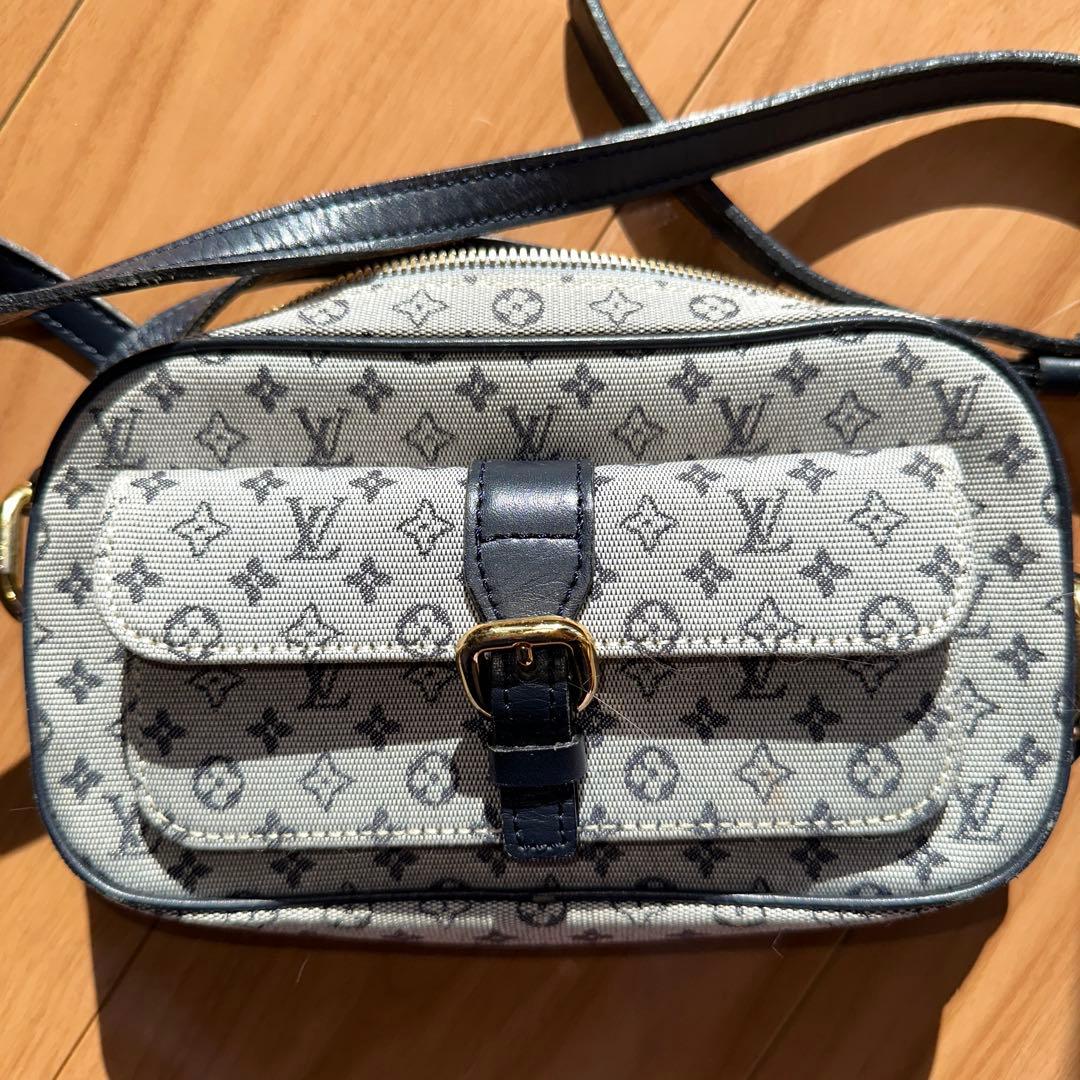 ショルダーバッグ グレー/ネイビー