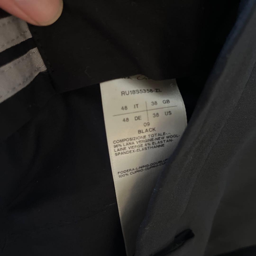 美品　リックオウエンス　スラックスパンツ　ss18