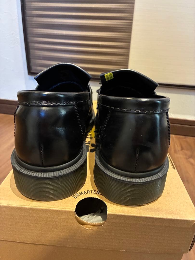 Dr. Martens ADRIAN タッセルローファーブラック ローファー