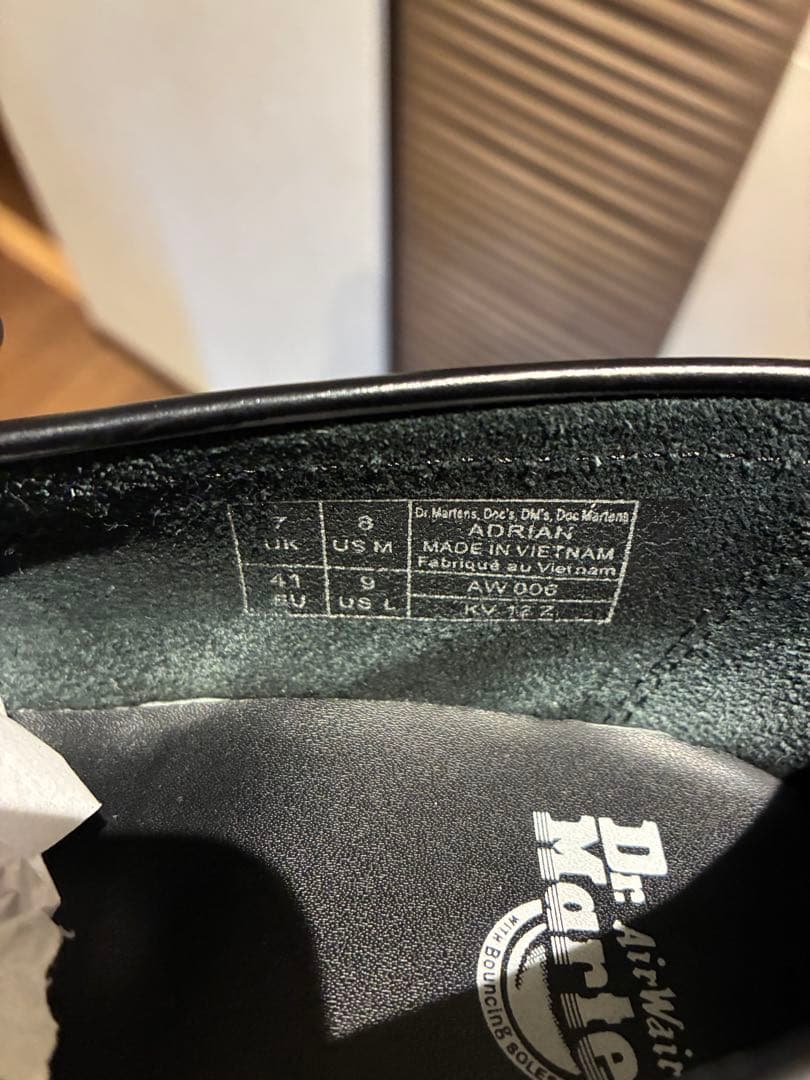 Dr. Martens ADRIAN タッセルローファーブラック ローファー