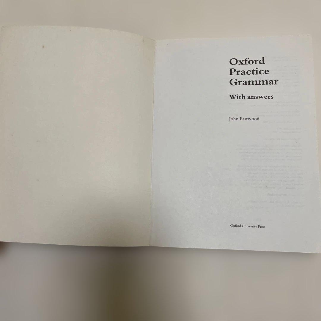 匿名配送Oxford Practice Grammar With Answers