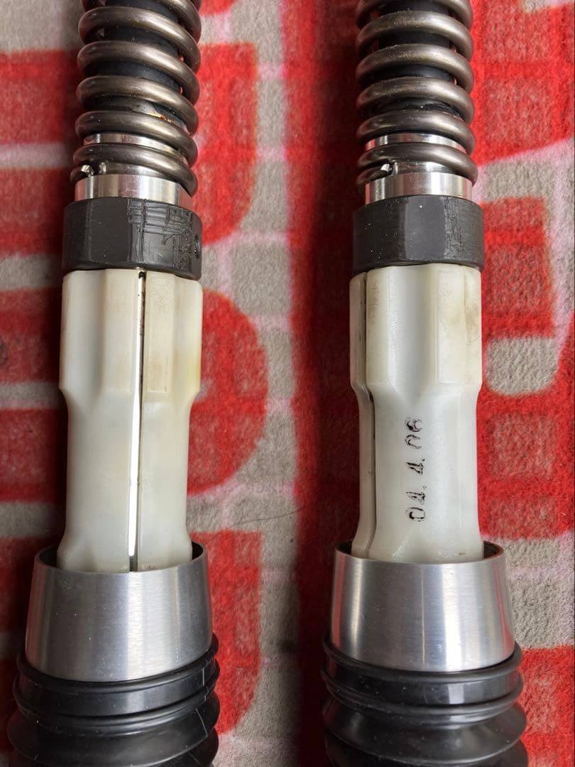 シャリー　フロントインナーフォーク　強化スプリング入