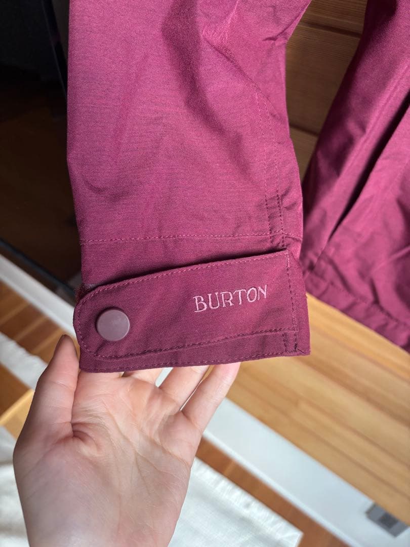 BURTON バートン　バーガンディ フード付きジャケット