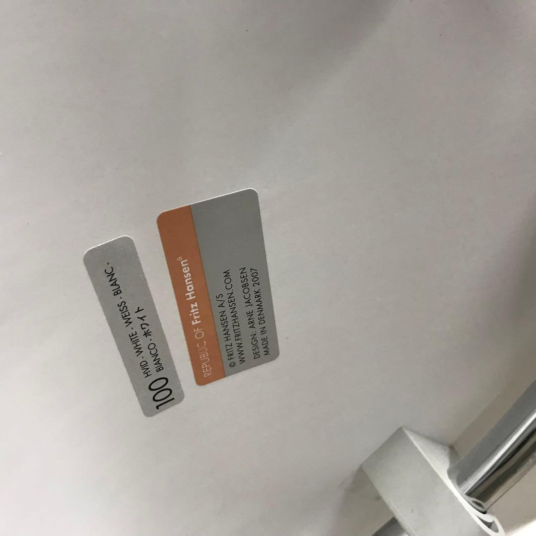 やや傷有　FRITZ HANSEN　セブンチェア　フリッツハンセン　ホワイト