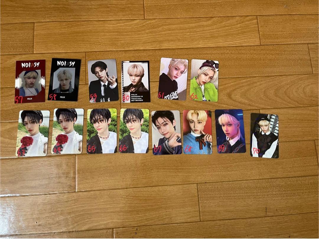 stray kidsフィリックス トレカ バラ売り可 6ページ目まで全て付きます