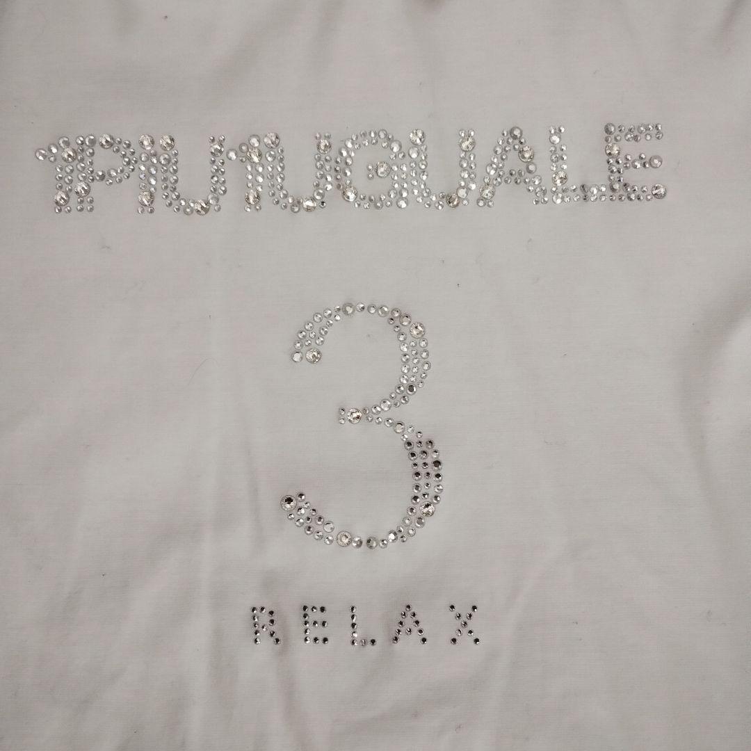 ウノピュウノウグァーレトレリラックス　ロンT　ゴルフ　白　美品　LL　トップス