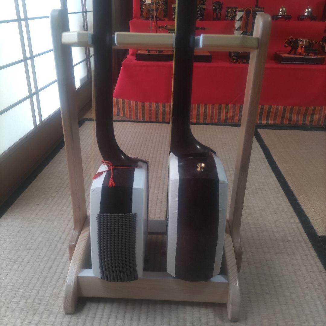 じゅんこさん 専用ページ ２本立て三味線スタンド