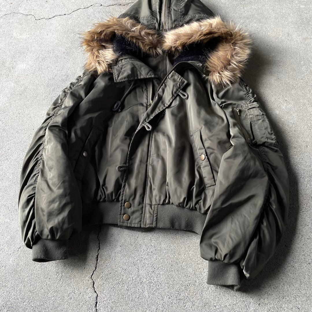 type N2B flight bomber jacket n-2b m 短丈