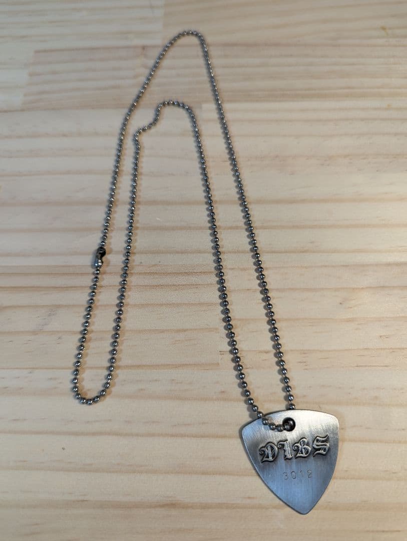 CHAR ピック型ネックレス 【オマケポスター付き】DIBS　ペンダント