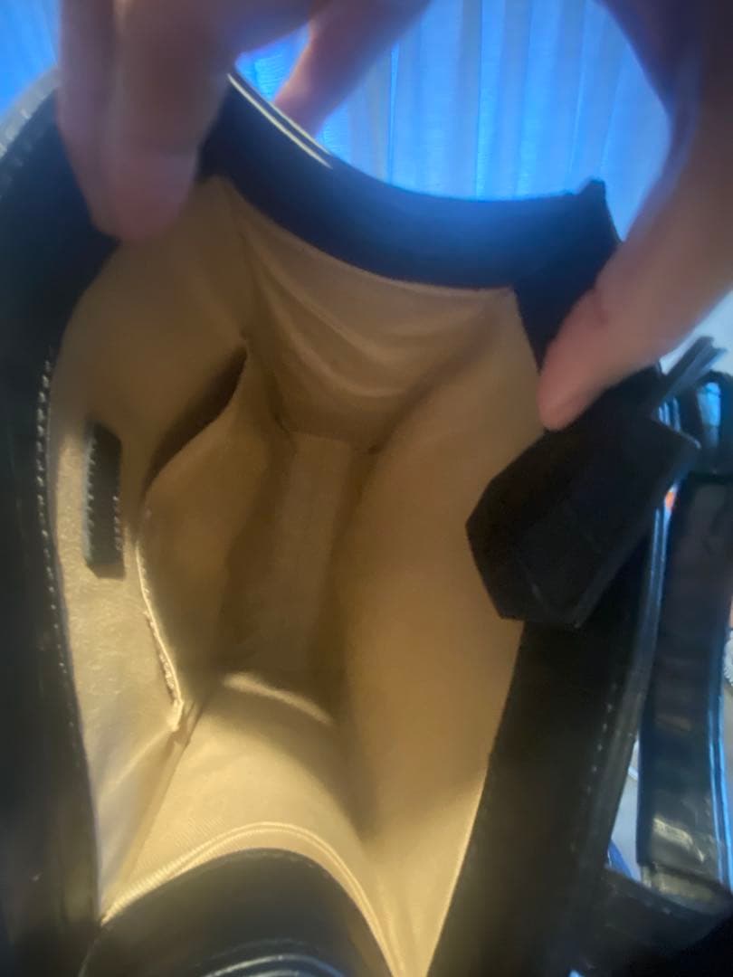 EUROKENVY レザーミニトートバック　ユーロケンビー　クロコ型押し