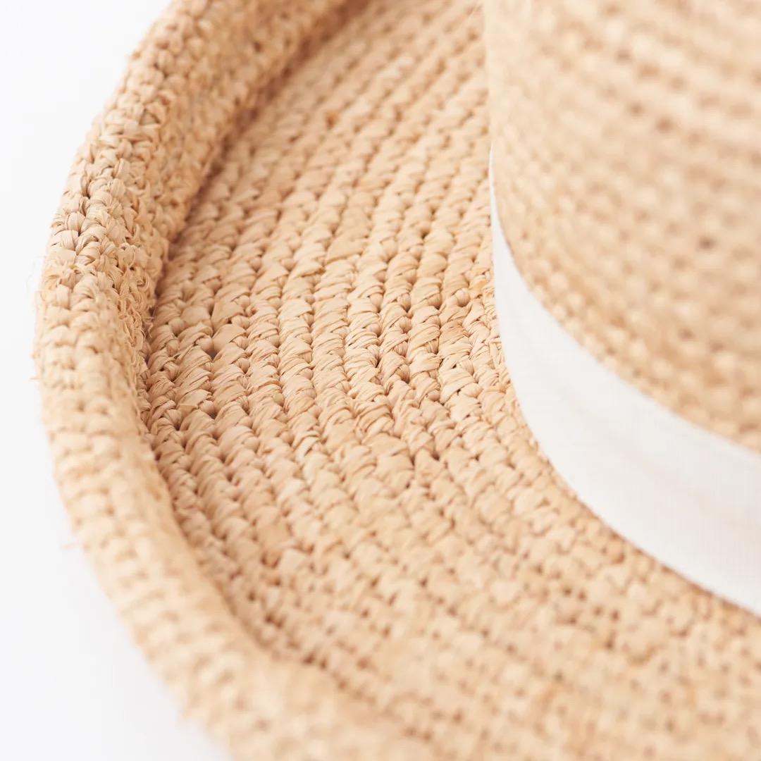 【新品未使用】maison de soil ラフィアハット