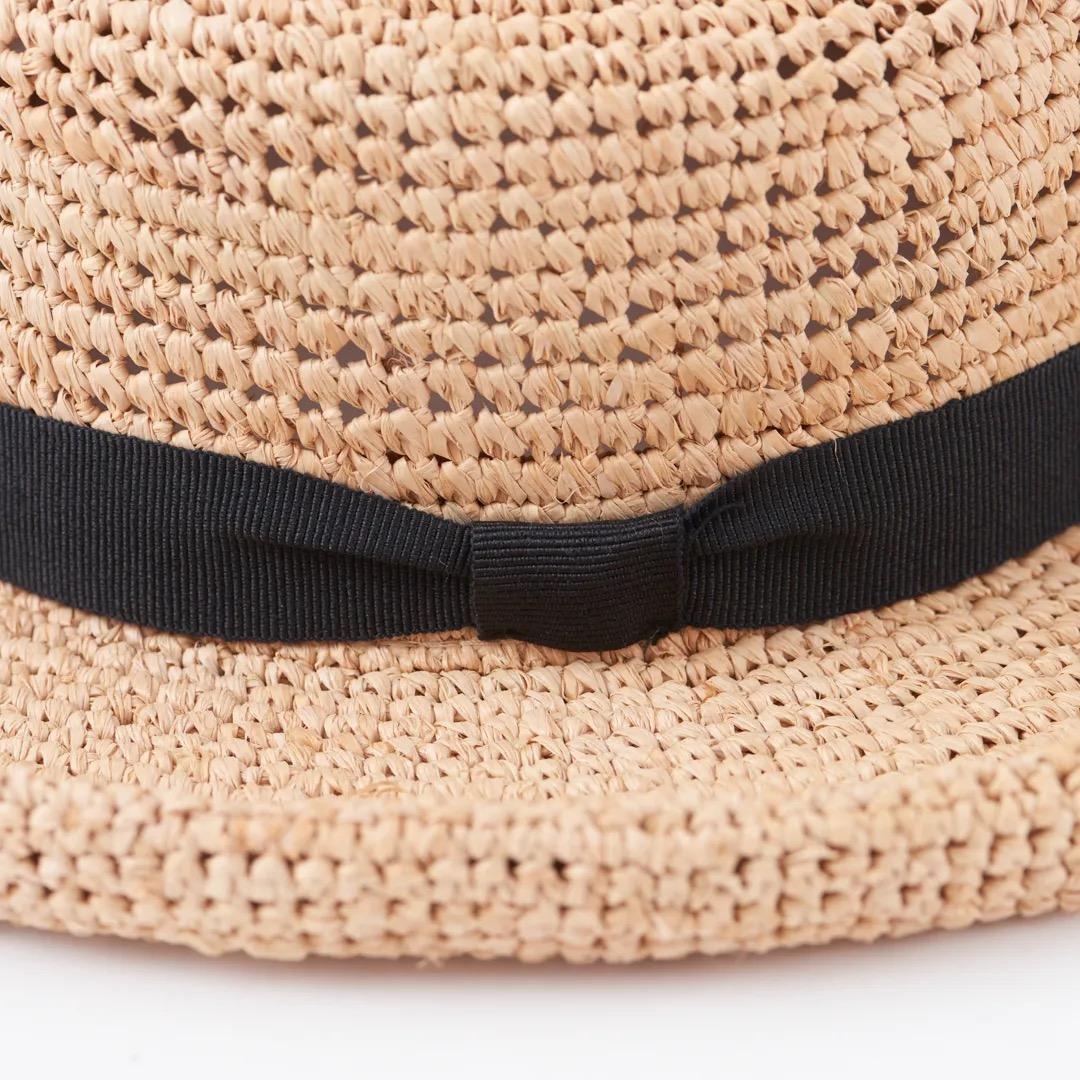 【新品未使用】maison de soil ラフィアハット