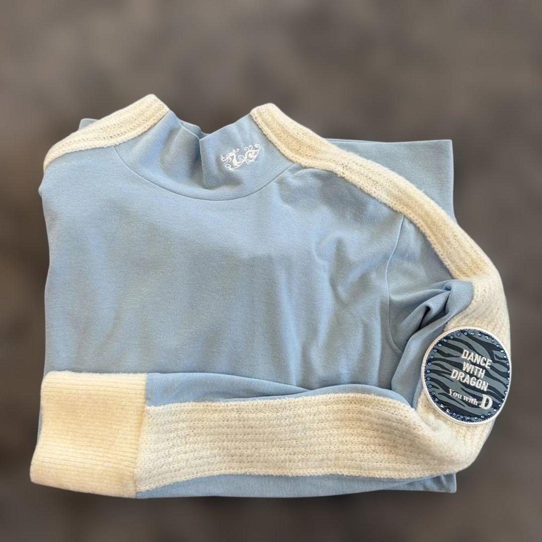 ゴルフ　タートル　ハイネック　モックネック　レディース