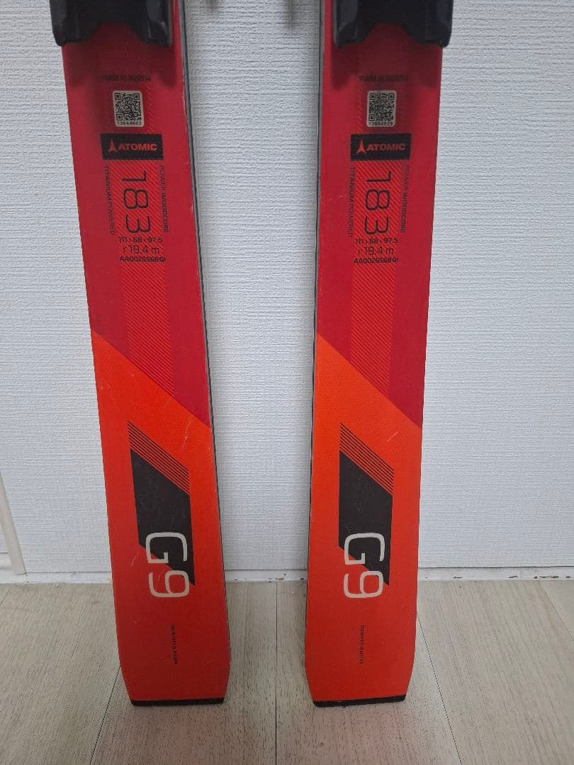 Atomic Redster G9 183cm　スキー板