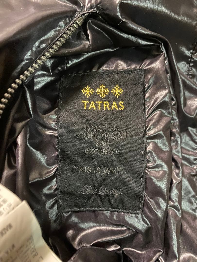 タトラス TATRAS リバーシブル　ダウンベスト キルティング　ハンガー付き