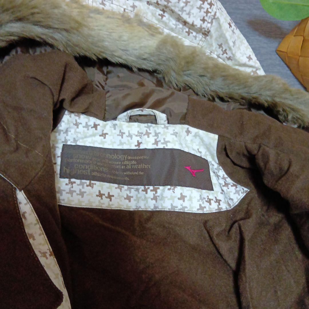 スノーボードウェア 上下セット カーキ ホワイト スキーウェア