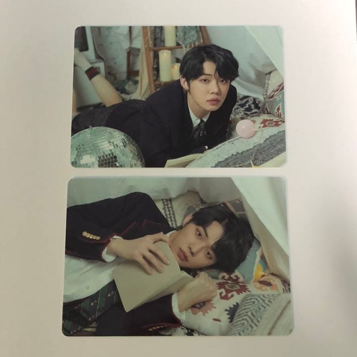 TXT ヨンジュン fanlive ミニフォト トレカ コンプ comprete