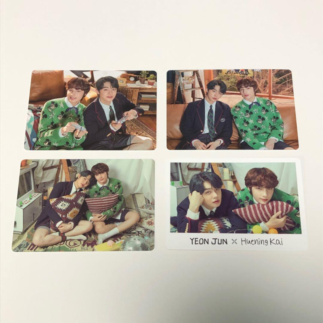 TXT ヨンジュン fanlive ミニフォト トレカ コンプ comprete