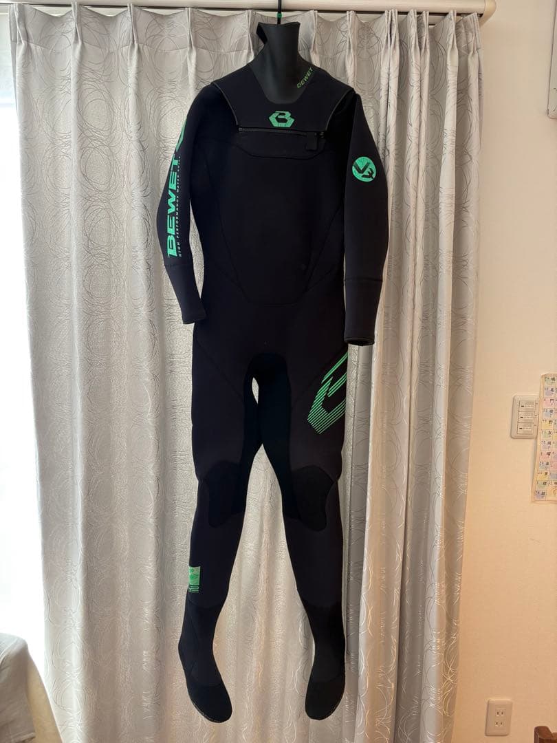 BEWET(ビーウェット)3mmセミドライ ブーツ付 メンズ L