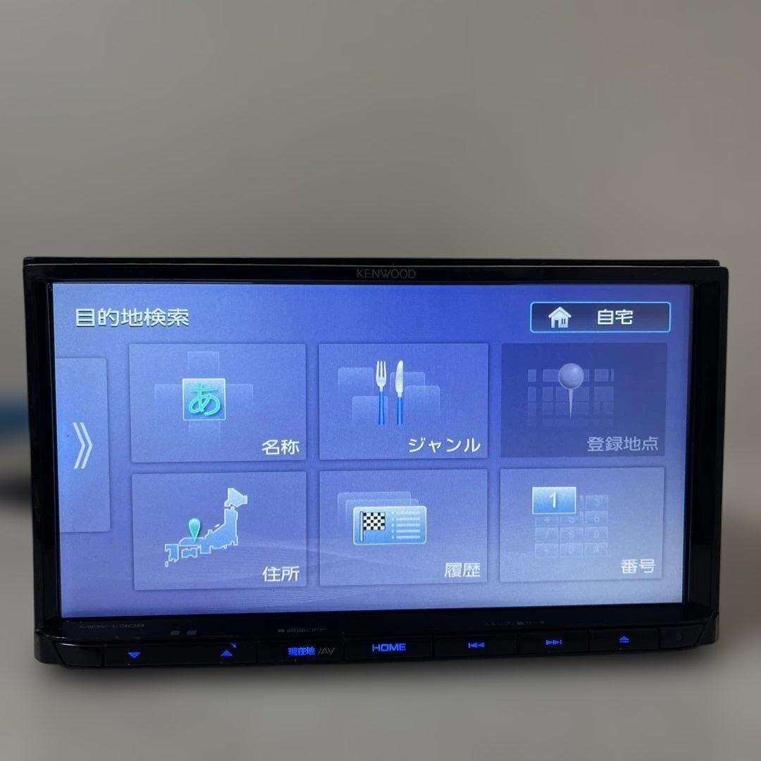 ケンウッドナビゲーション MDV-L308 非常に良い地図 2022/2020