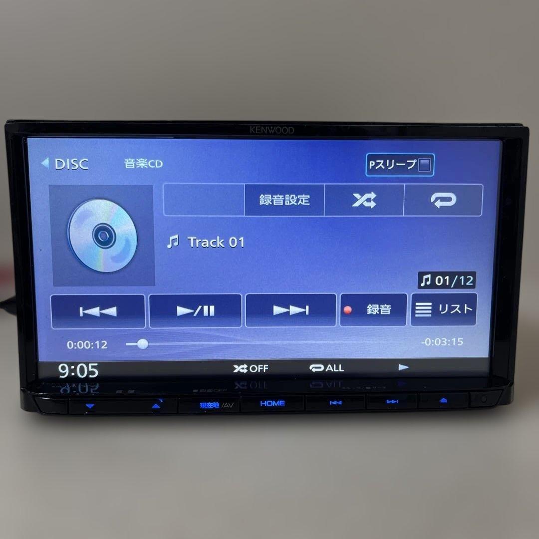 ケンウッドナビゲーション MDV-L308 非常に良い地図 2022/2020