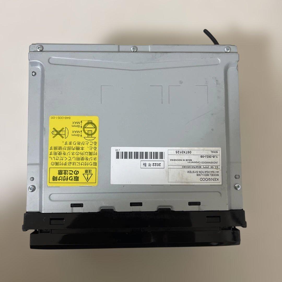 ケンウッドナビゲーション MDV-L308 非常に良い地図 2022/2020