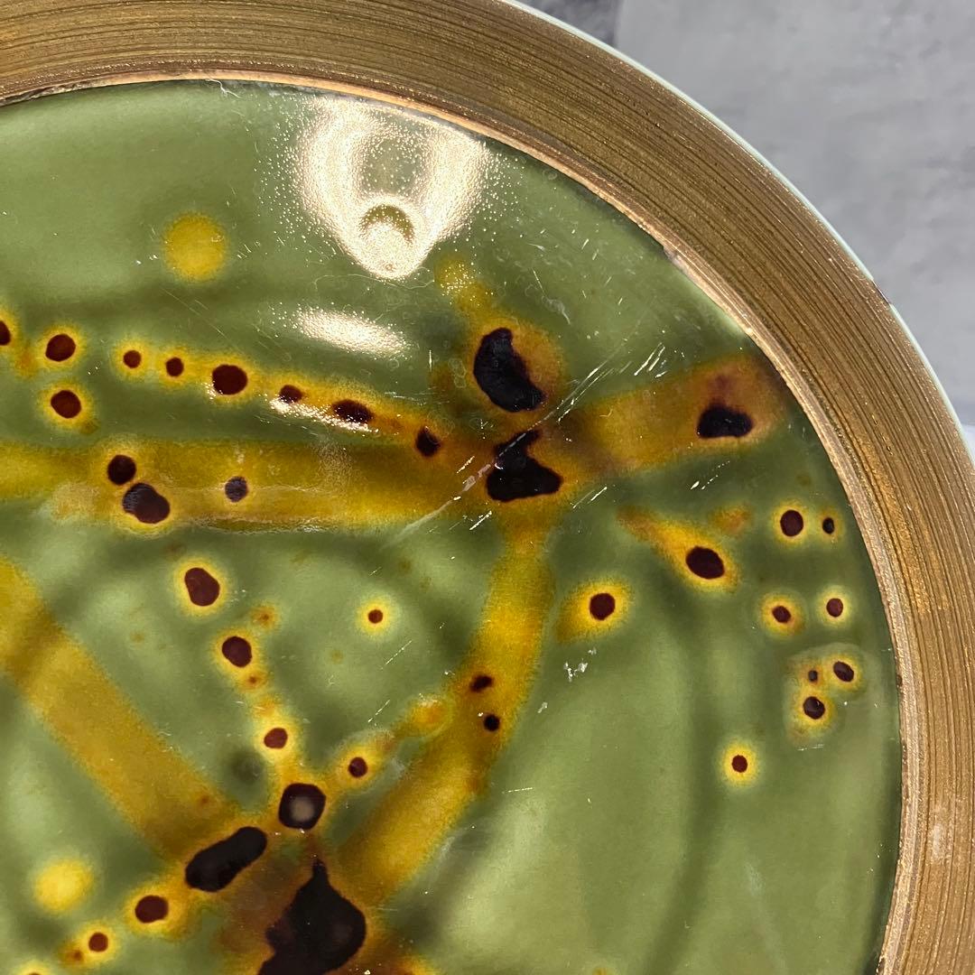 有田焼｜玉響 プレート 20cm（ゴールド）｜陶器｜モダン　和食器　6枚セット