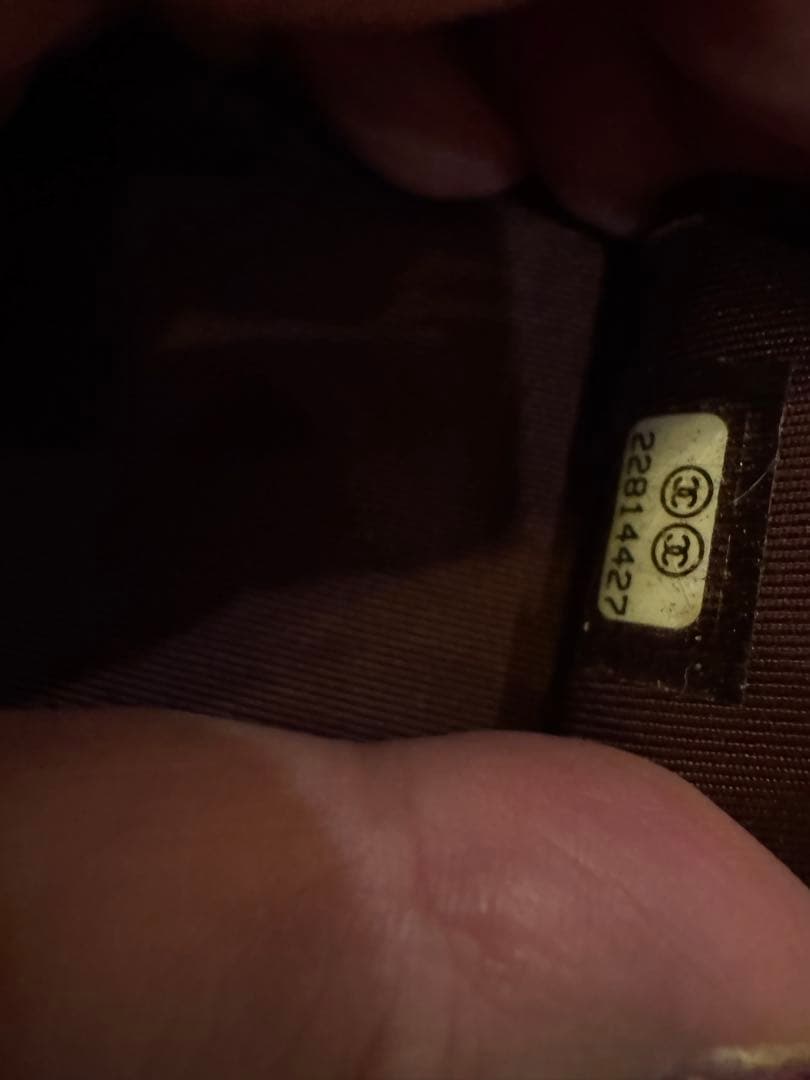 CHANEL ブラック キーケース 保存袋付き