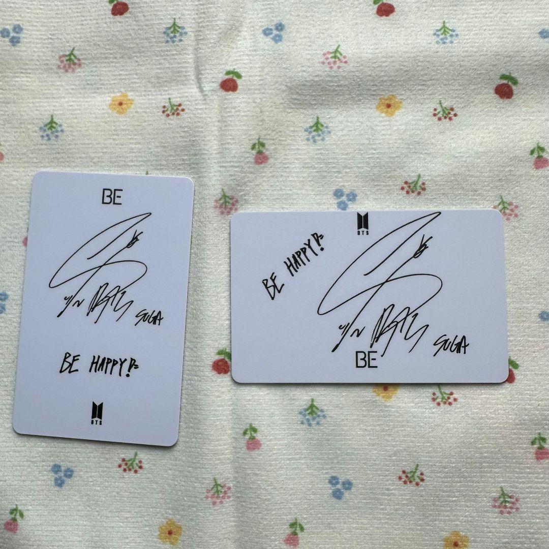 韓国BTS BE 限定 未公開 ラキドロ ユンギ トレカ2枚