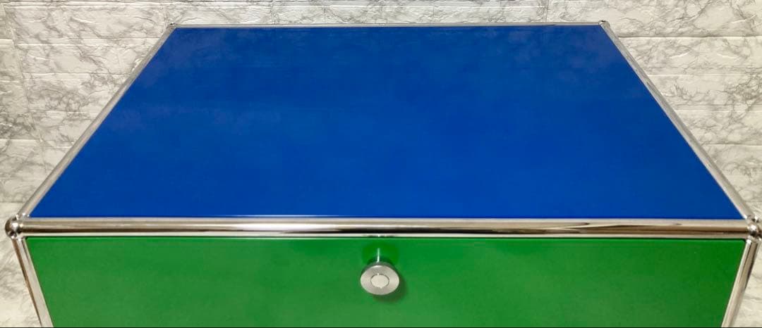 【希少 美品】USM ハラー ローボード マルチカラー キャスター付き 1段