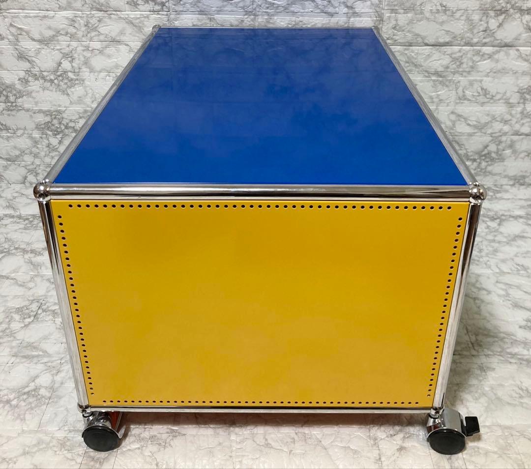 【希少 美品】USM ハラー ローボード マルチカラー キャスター付き 1段