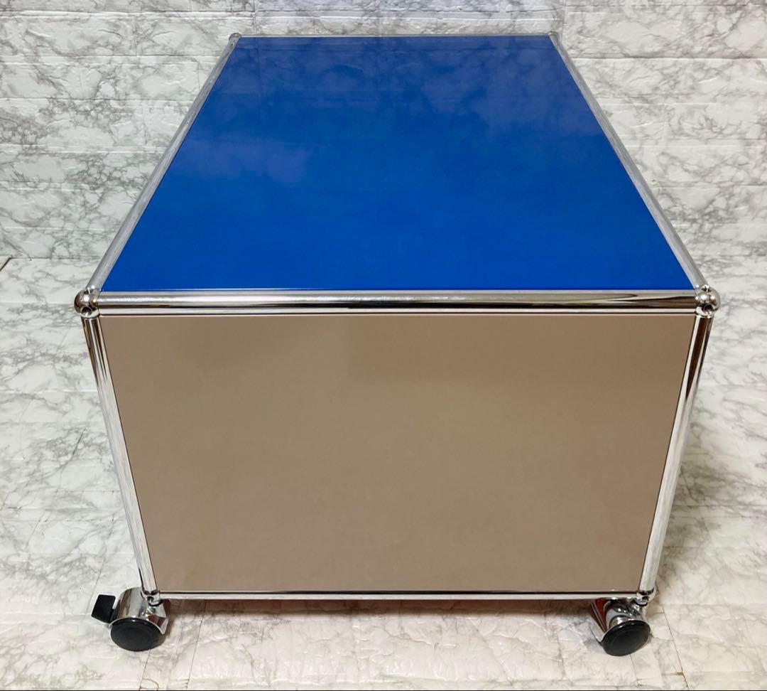 【希少 美品】USM ハラー ローボード マルチカラー キャスター付き 1段