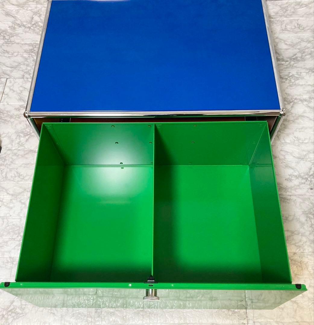 【希少 美品】USM ハラー ローボード マルチカラー キャスター付き 1段