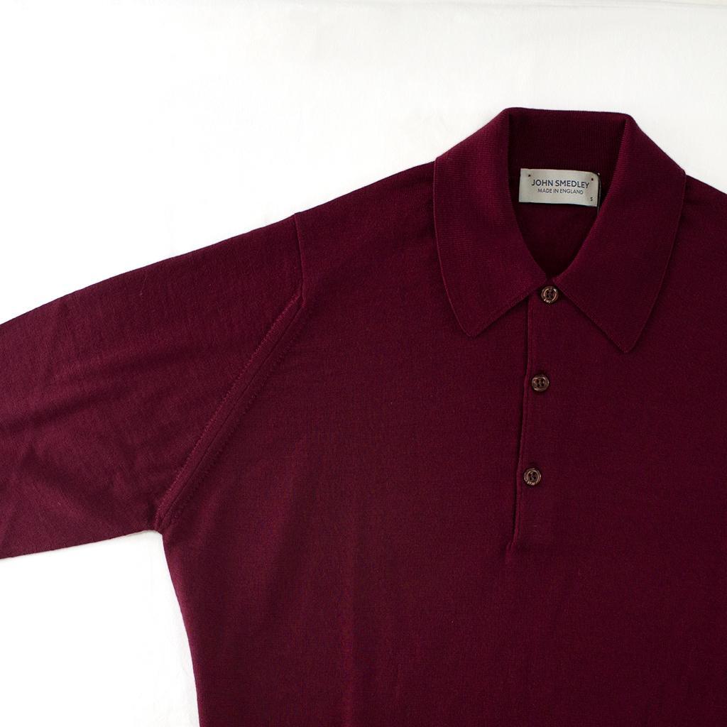 お値下げ歓迎極上ユーズド・ジョンスメドレー・ ドーセットポロ・ボルドー