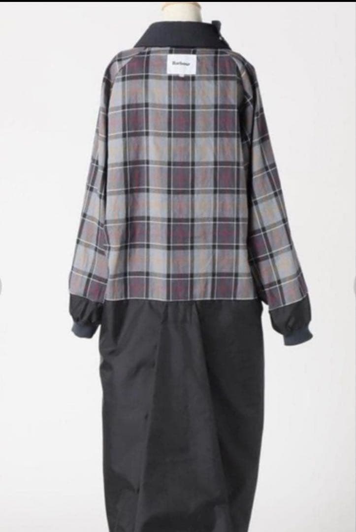 新品未使用Barbour スピック&スパン別注BURGHLEY フード付2way