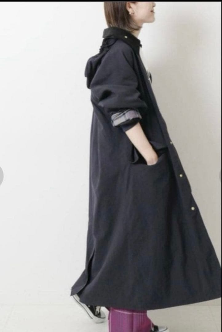 新品未使用Barbour スピック&スパン別注BURGHLEY フード付2way