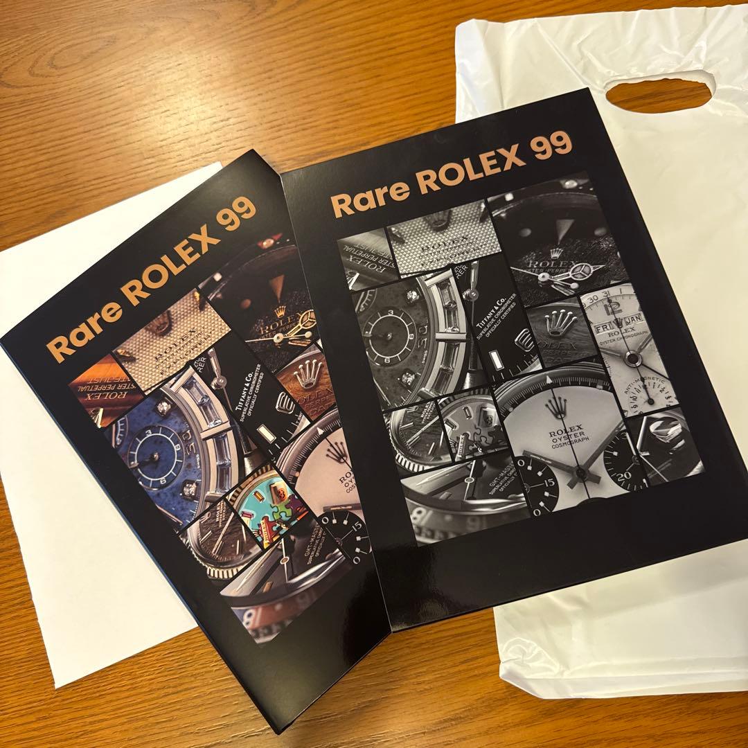 非売品　ロレックス　オークションカタログ　Rare ROLEX 99 クォーク