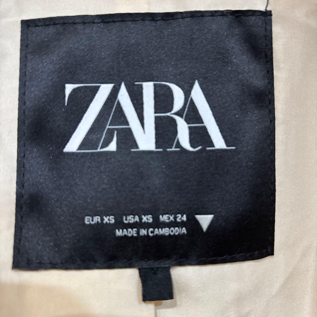 【即購入OK・人気完売品】ZARA ロング丈ボアコート アイボリー XSサイズ