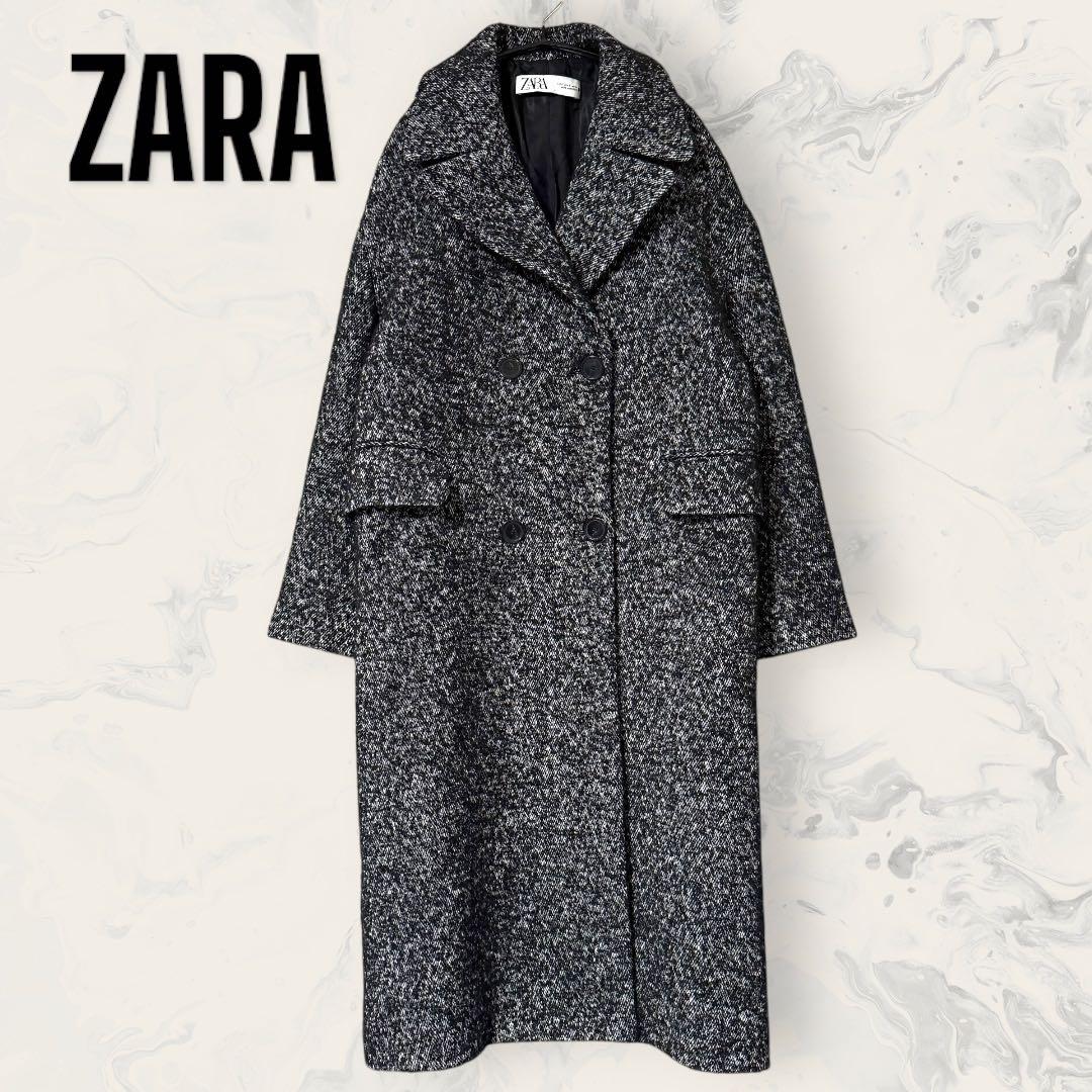 ZARA オーバーサイズ ウール コート
