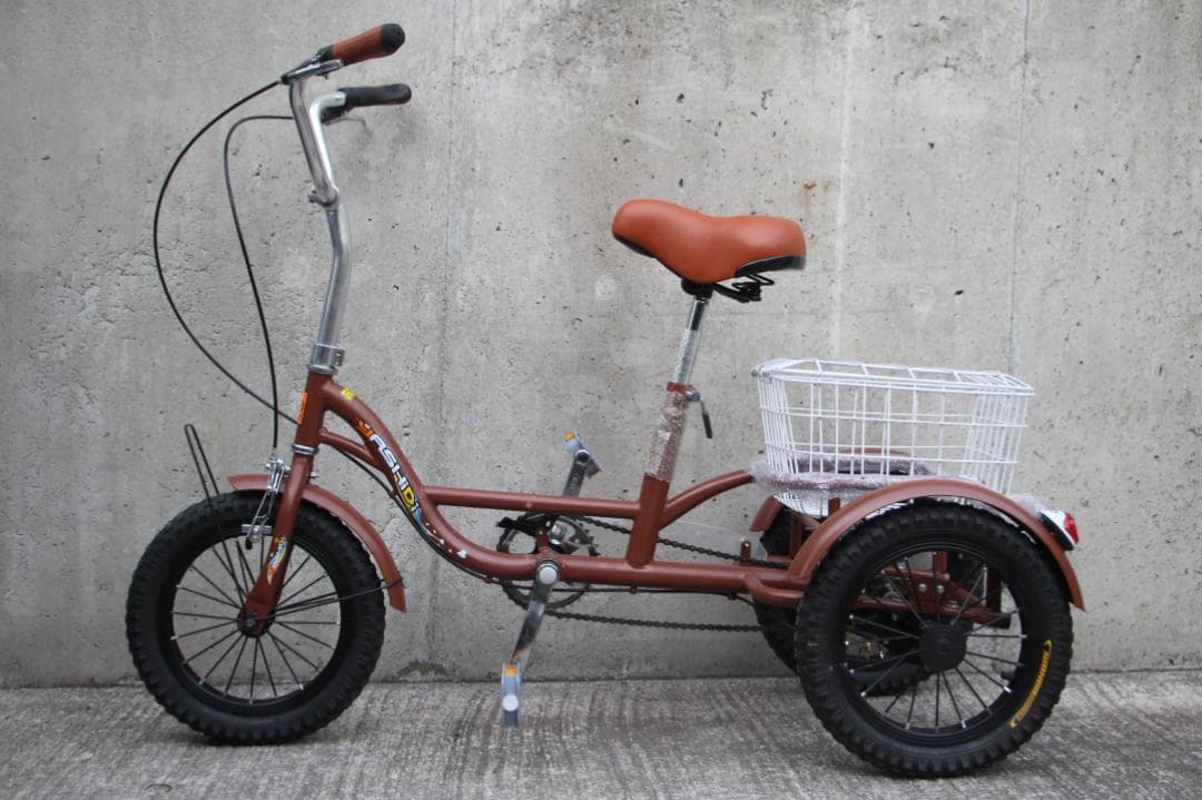 未使用♪三輪自転車♪16インチ♪シングルスピード♪YASHIDI♪