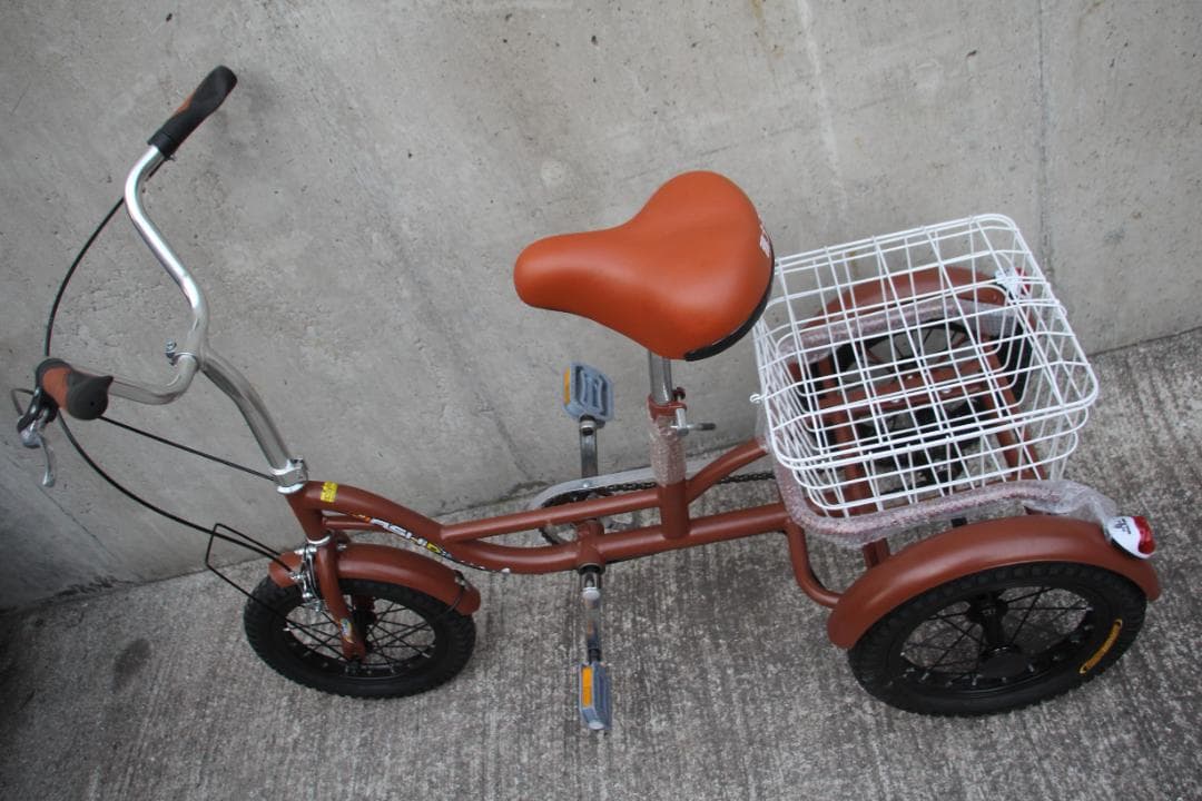 未使用♪三輪自転車♪16インチ♪シングルスピード♪YASHIDI♪