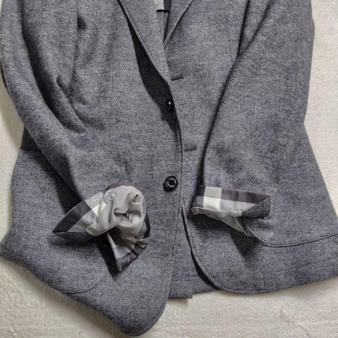 極美品　ブラックレーベルクレストブリッジ　メガチェック　テーラードジャケット