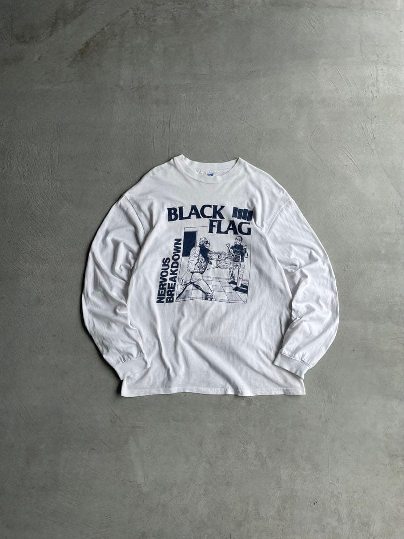 トップス 90s BLACK FLAG Nervous Breakdown