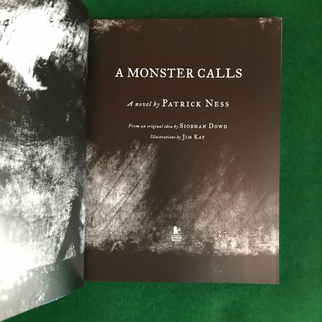 洋書 A Monster Calls by Patrick Ness